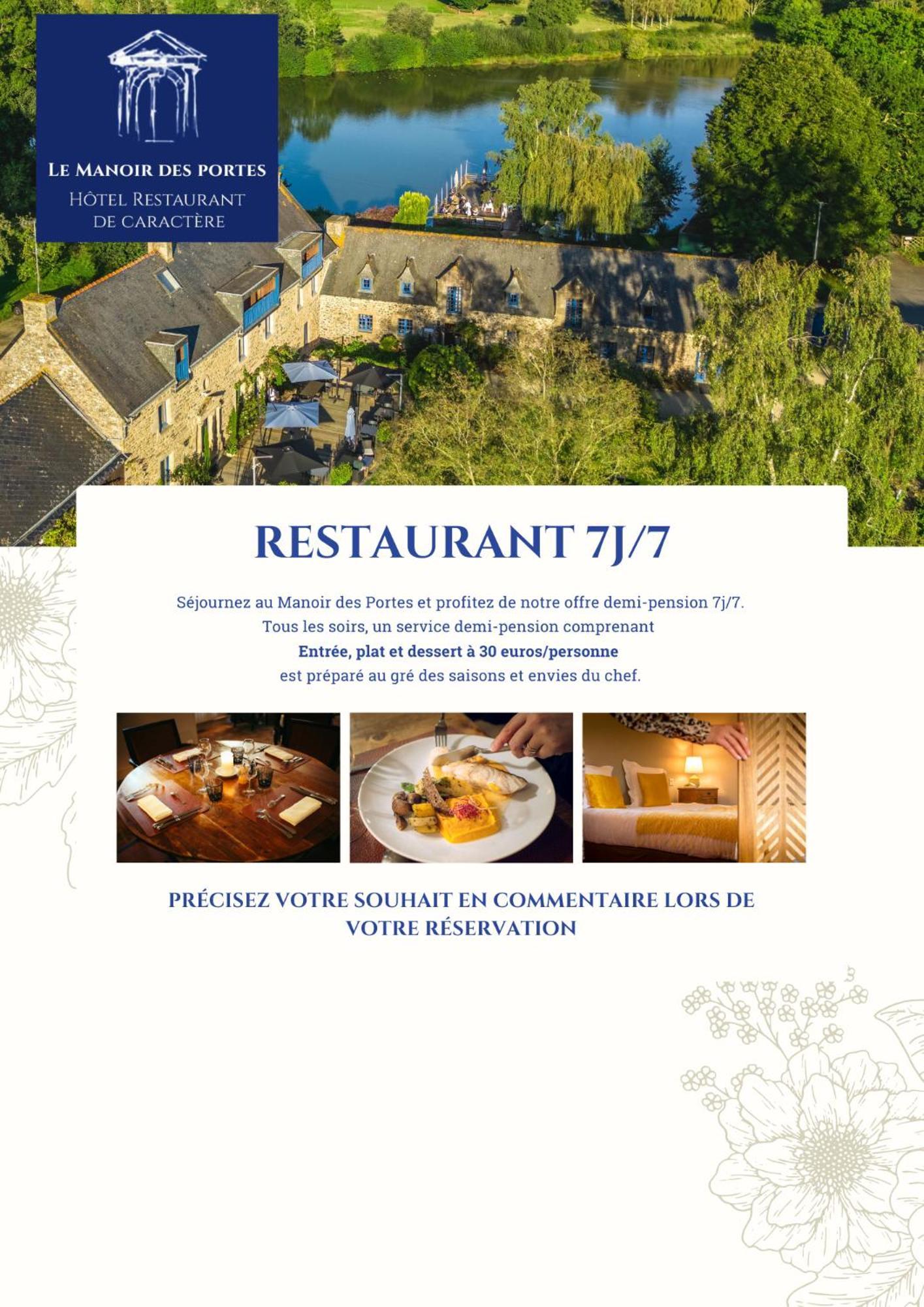 Logis Le Manoir Des Portes Hotel 3*